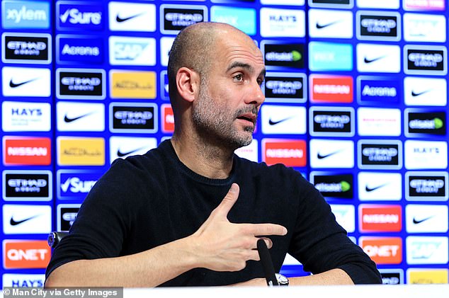 Man City Pep Guardiola