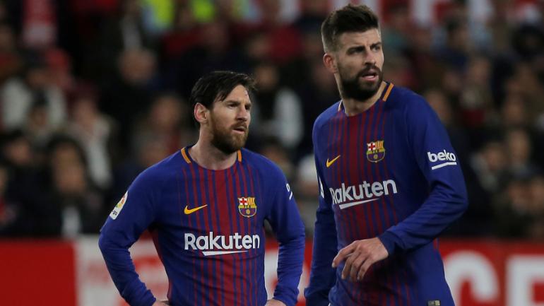 Pique phủ nhận những tin đồn về mâu thuẫn của anh với Messi