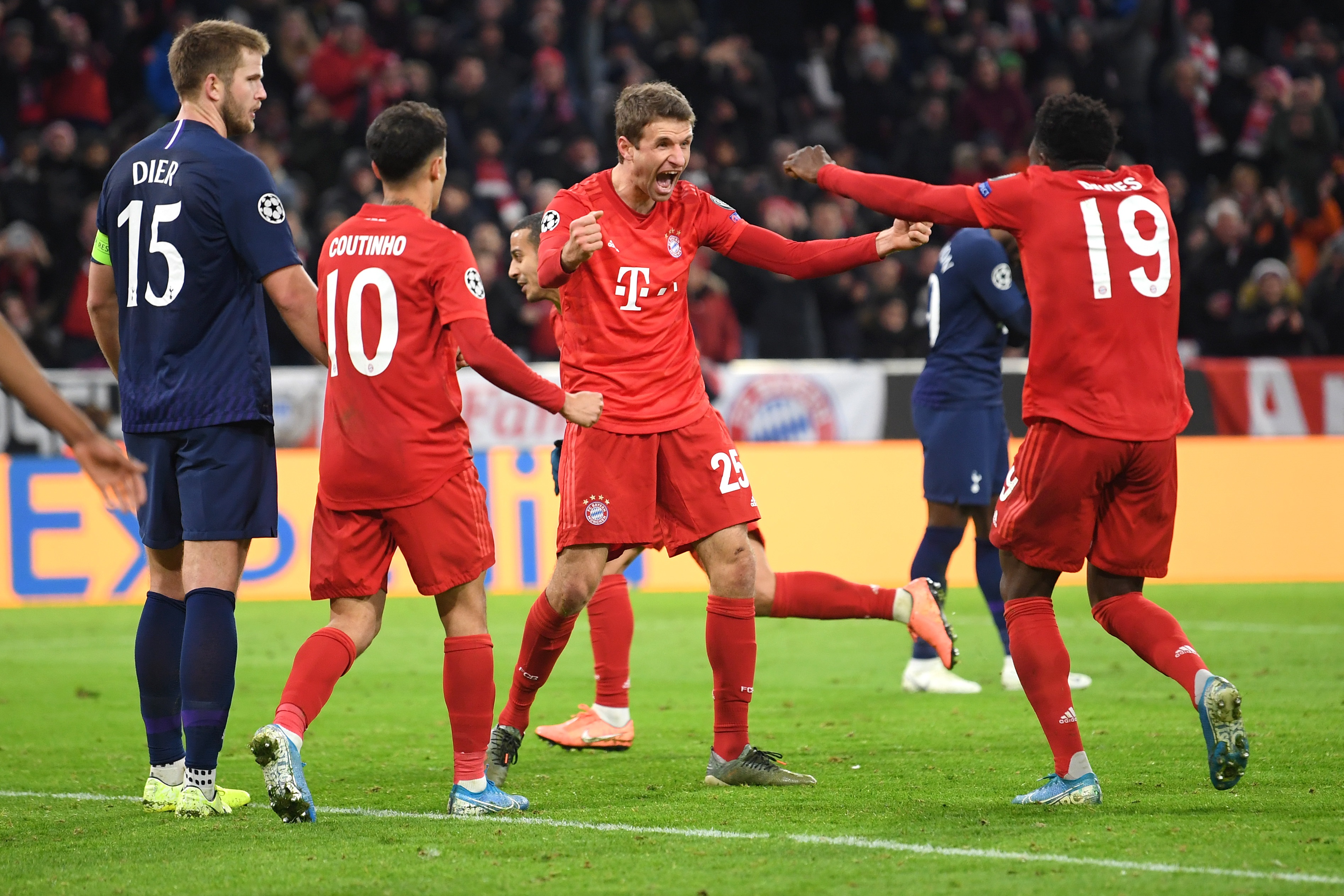 Bayern thêm một lần nữa gieo sầu cho Tottenham