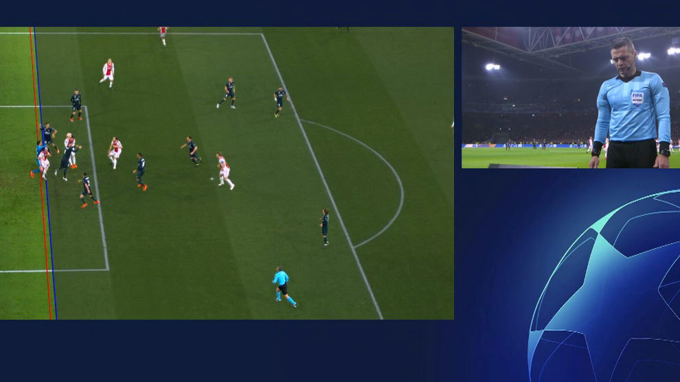 Ajax Real Madrid VAR