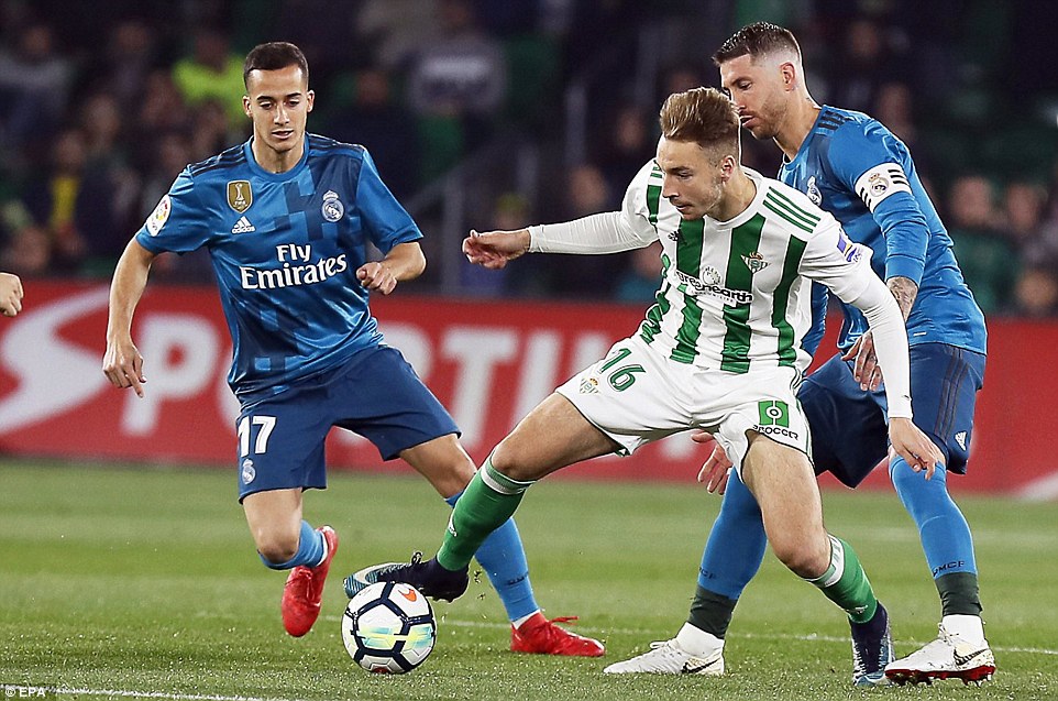 Link trực tiếp Real Betis vs Real Madrid, 14/1, 2h45- La Liga 2018/2019