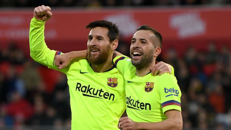 Thắng nhọc Girona, Jordi Alba thừa nhận một điều