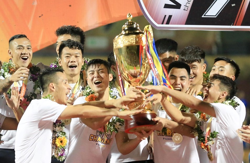 Hà Nội gặp sự cố hy hữu trong ngày vô địch V-League 2019