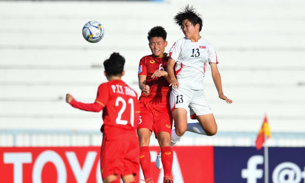 Thi đấu nỗ lực, U19 nữ Việt Nam vẫn thất bại trước U19 Triều Tiên