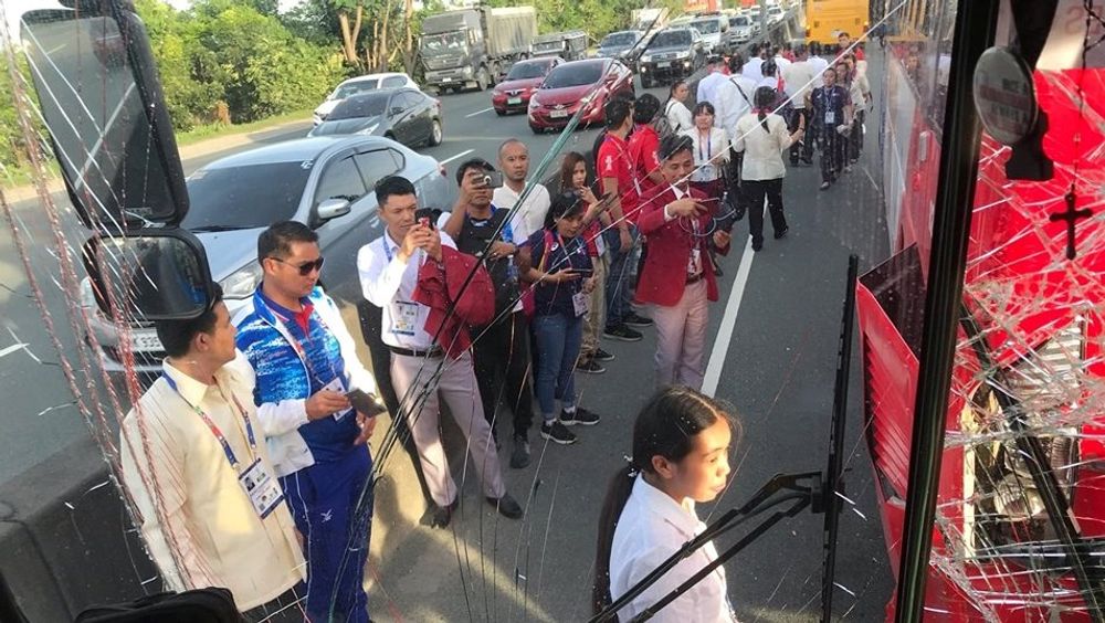 Đoàn thể thao Việt nam gặp tai nạn trên đường dự lễ khai mạc SEA Games 30