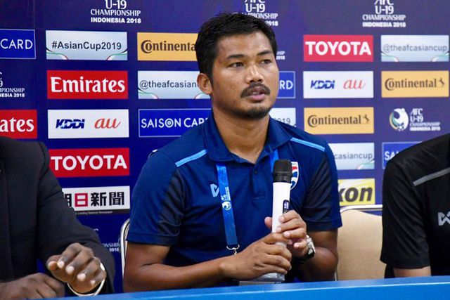 HLV tuyển U19 Thái Lan từ chức sau thất bại tại vòng loại giải châu Á