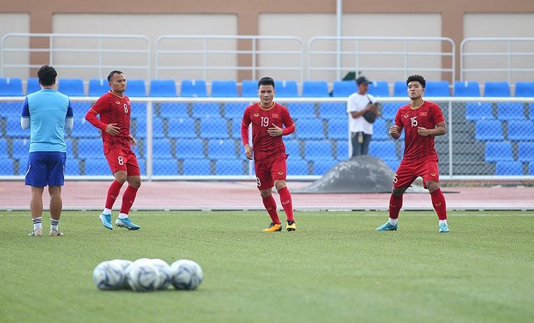 U22 Việt Nam tập buổi cuối, tự tin khởi đầu SEA Games suôn sẻ