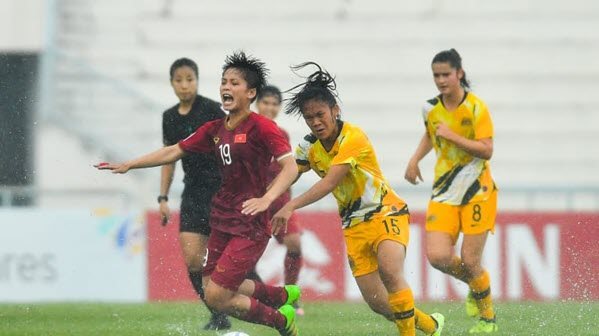 Thi đấu lép vế, U19 nữ Việt Nam nhận thất bại trước U19 nữ Australia