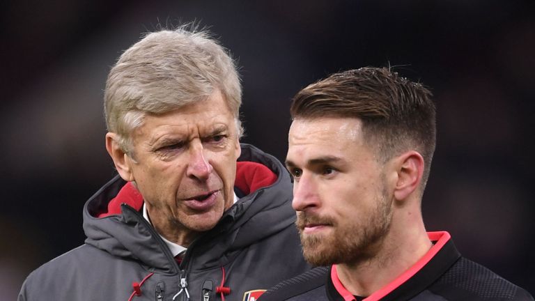 Wenger tiết lộ bí mật động trời về chuyện Aaron Ramsey rời Arsenal