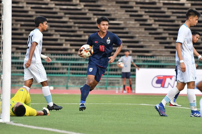 Đại thắng… 21-0, U19 Thái Lan phô trương sức mạnh tại VL U19 châu Á