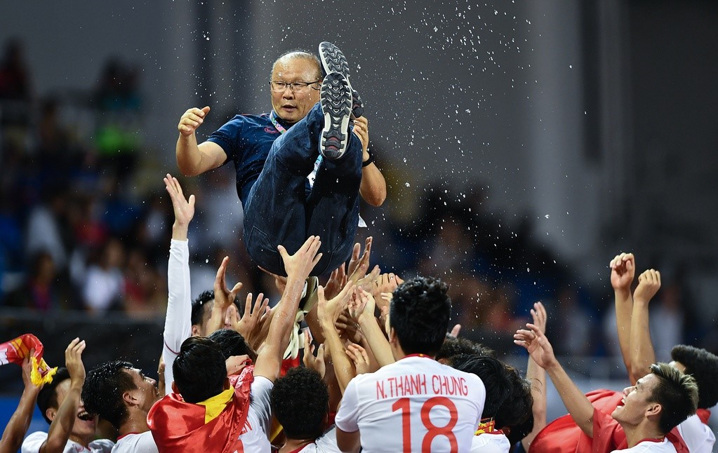 Giành HCV SEA Games cùng U22 Việt Nam, thầy Park được vinh danh tại quê nhà
