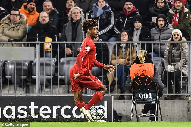 Kingsley Coman dính chấn thương ghê rợn trong chiến thắng của Bayern trước Tottenham