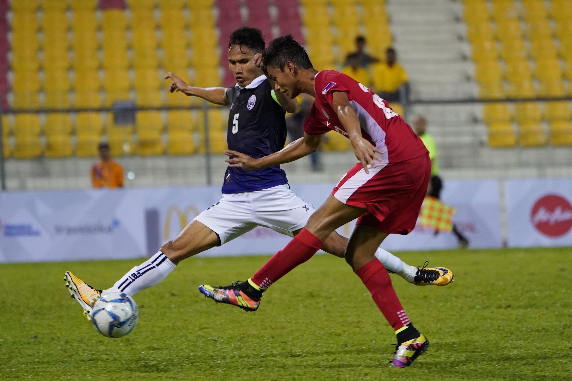 Trực tiếp U22 Myanmar vs U22 Campuchia ngày 10/12/19