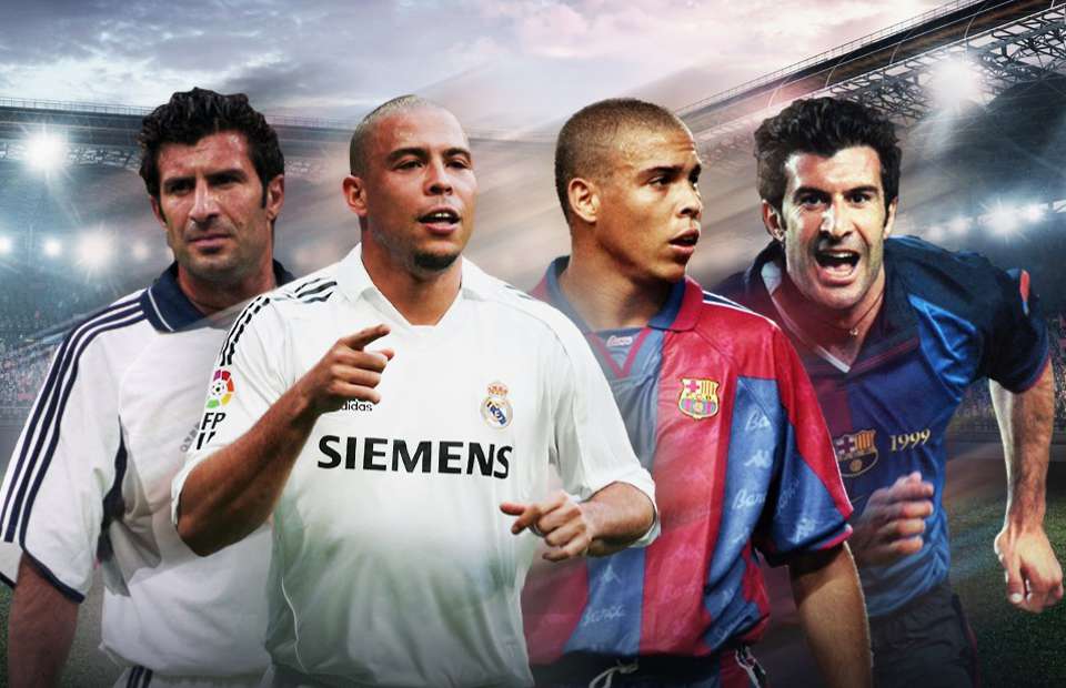 Ronaldo và top 5 cầu thủ lừng danh khoác áo cả Barca với Real