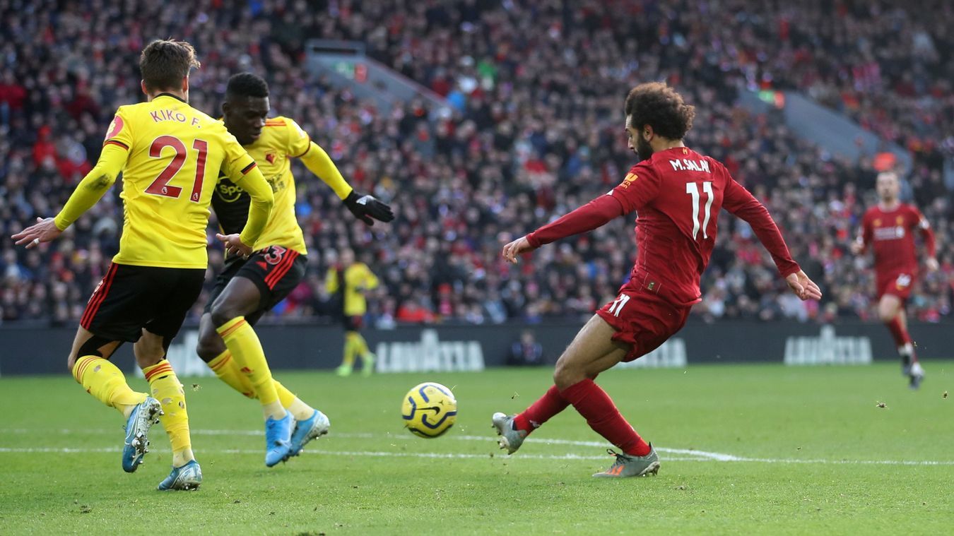 Salah lập cú đúp, Liverpool xử đẹp Watford để duy trì ngôi đầu