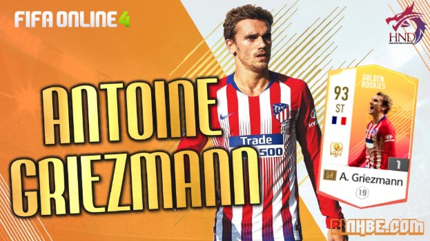 Griezmann GR là cái tên được khá nhiều người chơi sử dụng trong FIFA Online 4.