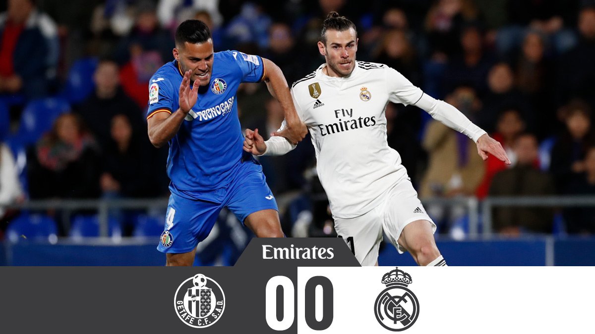 Bế tắc toàn tập, Real Madrid ngậm ngùi chia điểm trên sân của Getafe