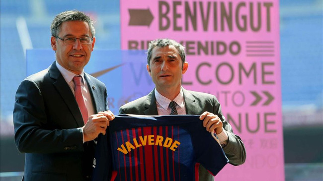 Không thể vô địch cúp nhà vua, chủ tịch Barcelona lên tiếng về tương lai của HLV Valverde
