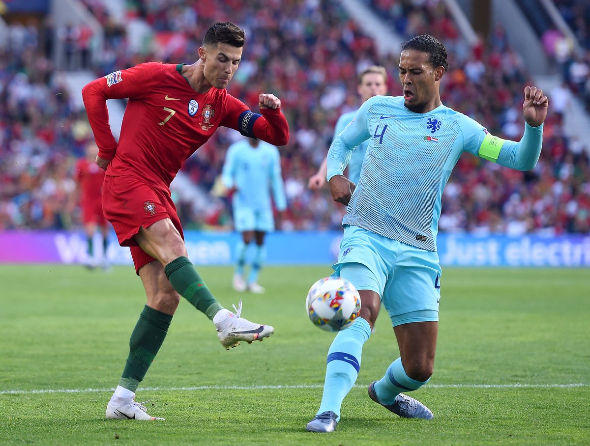 Van Dijk nói gì sau khi để thua đội bóng của Ronaldo ở chung kết Nations League?