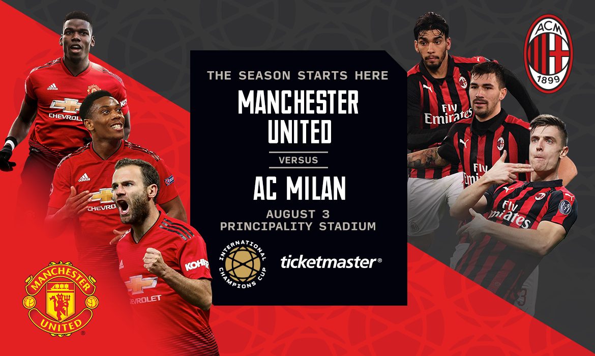 Dự đoán tỷ số, nhận định kết quả MU vs AC Milan (23h30 3/8) ICC Cup 2019