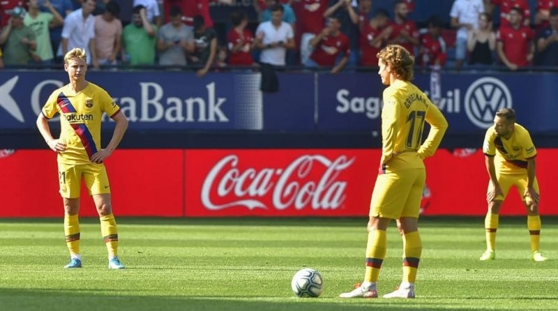 Griezmann lặng tiếng, Barcelona gây thất vọng trước Osasuna trong ngày vắng Messi