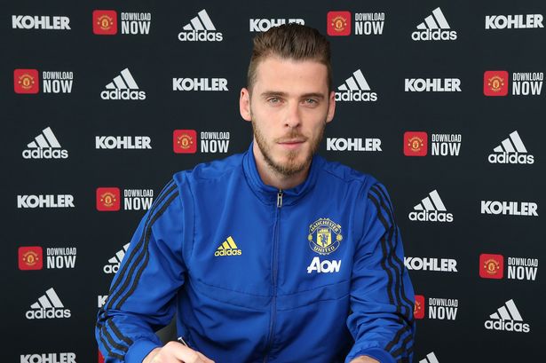 CHÍNH THỨC: De Gea ký hợp đồng dài hạn với Manchester United