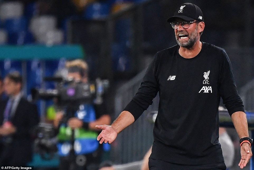 Thua đau Napoli, Klopp nối dài thành tích buồn trên đất Italia