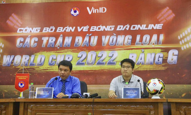 VFF áp dụng công nghệ cao vào bán vé vòng loại World Cup 2022