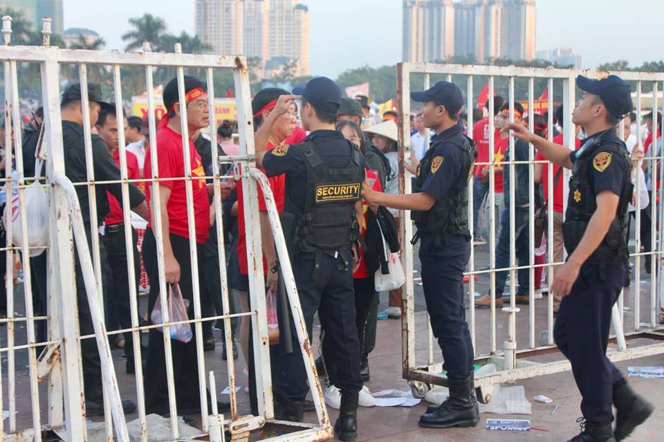 VFF siết chặt an ninh sân Mỹ Đình tại vòng loại World Cup