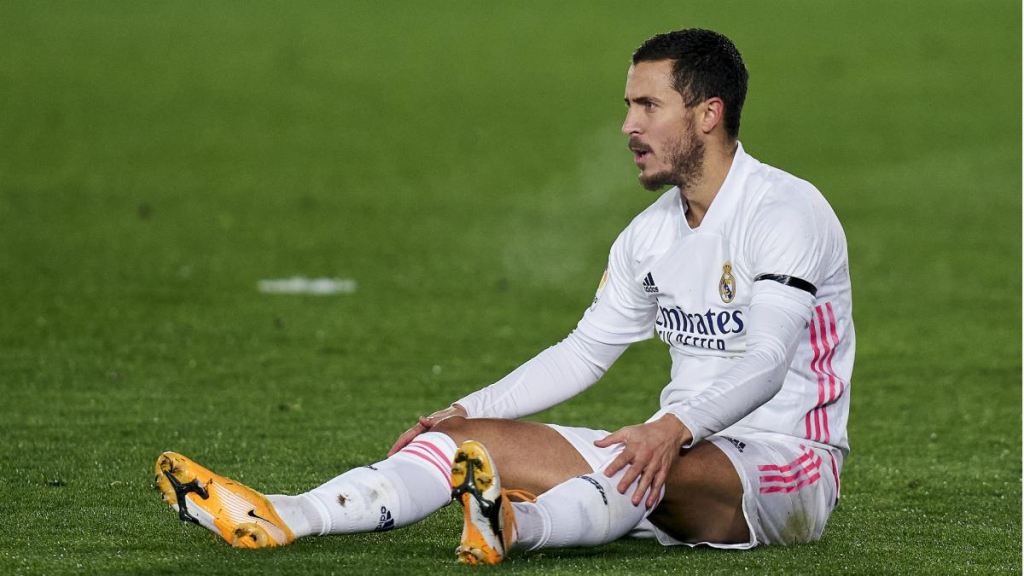 Real Madrid công bố tình trạng chấn thương của Hazard