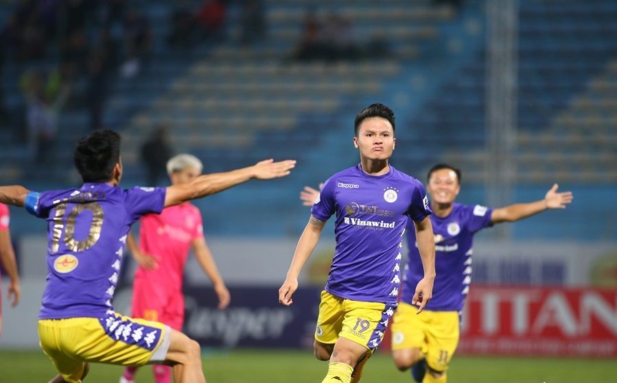 Quang Hải lập siêu phẩm, Hà Nội FC loại Sài Gòn khỏi cuộc đua vô địch V-League 2020