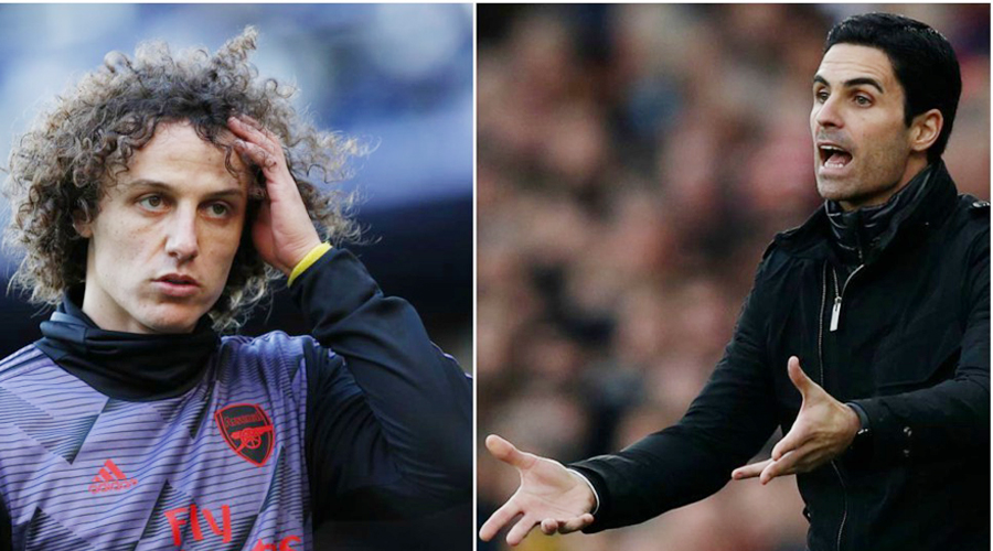 David Luiz bị Arteta trừng phạt sau vụ ẩu đả với Ceballos?