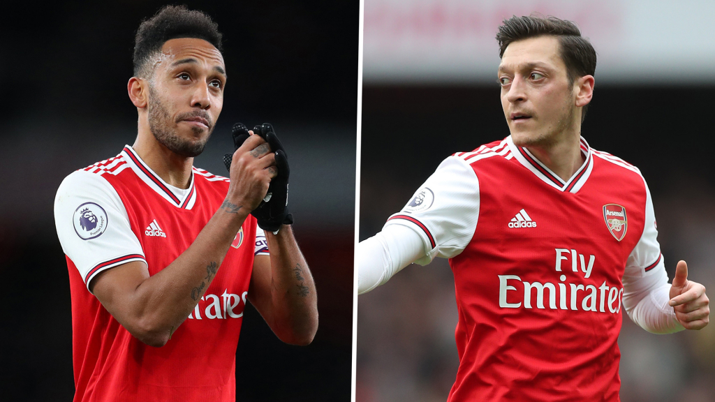 Ozil ra mặt bảo vệ Aubameyang trước lời chỉ trích của sao Real