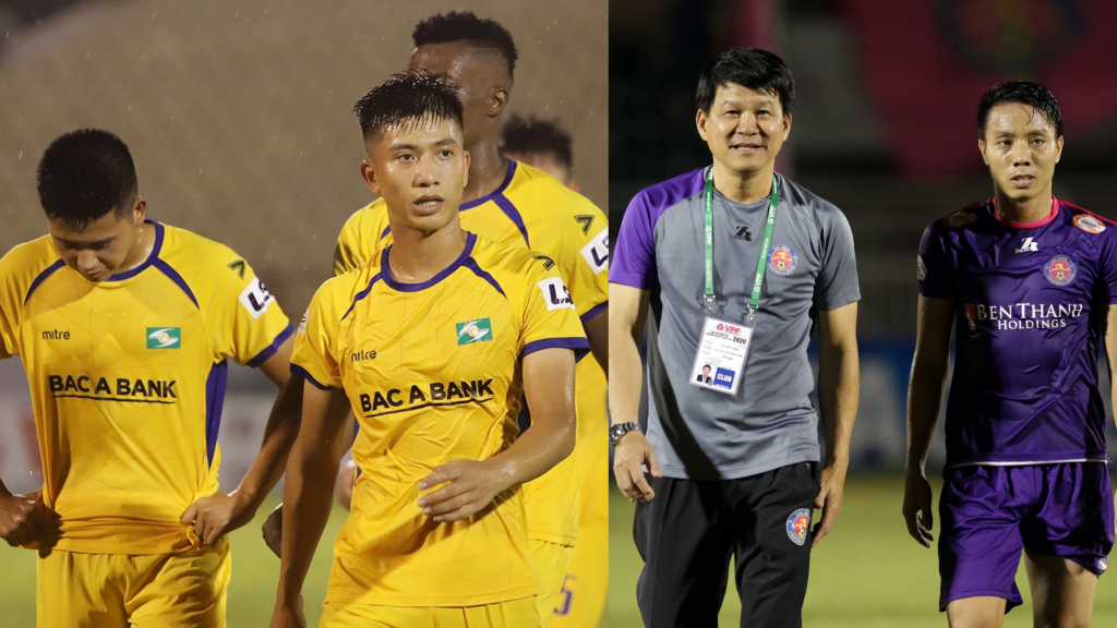 SLNA, Sài Gòn FC và những chuyện độc nhất vô nhị tại V-league 2020