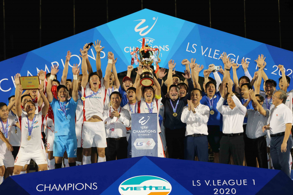 Vô địch V-League, Viettel tái hiện thành tích của Hà Nội FC sau một thập kỷ