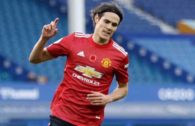 Cavani có cơ hội đi vào lịch sử NHA ở trận MU – Wolves