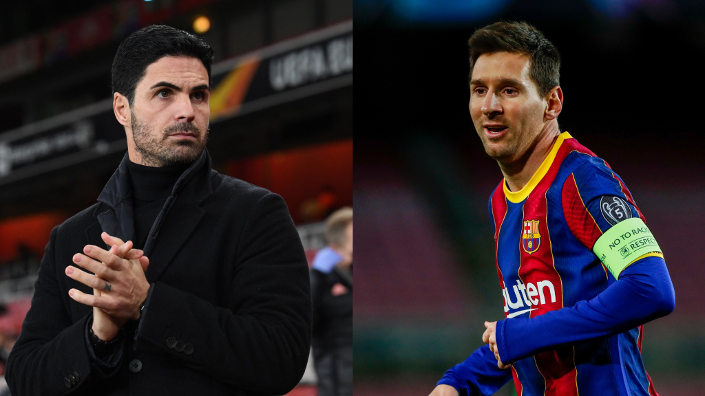 Arsenal cùng lúc định đoạt tương lai Arteta và thương vụ Messi