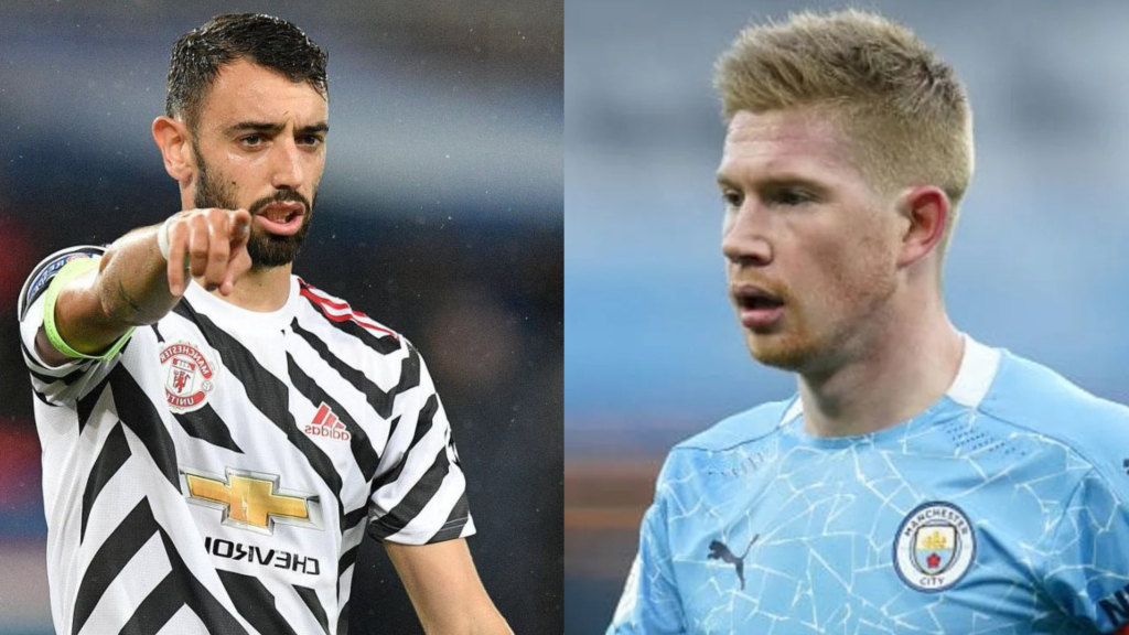 Bruno Fernandes chỉ cần 45 phút để khiến De Bruyne “ngửi khói”