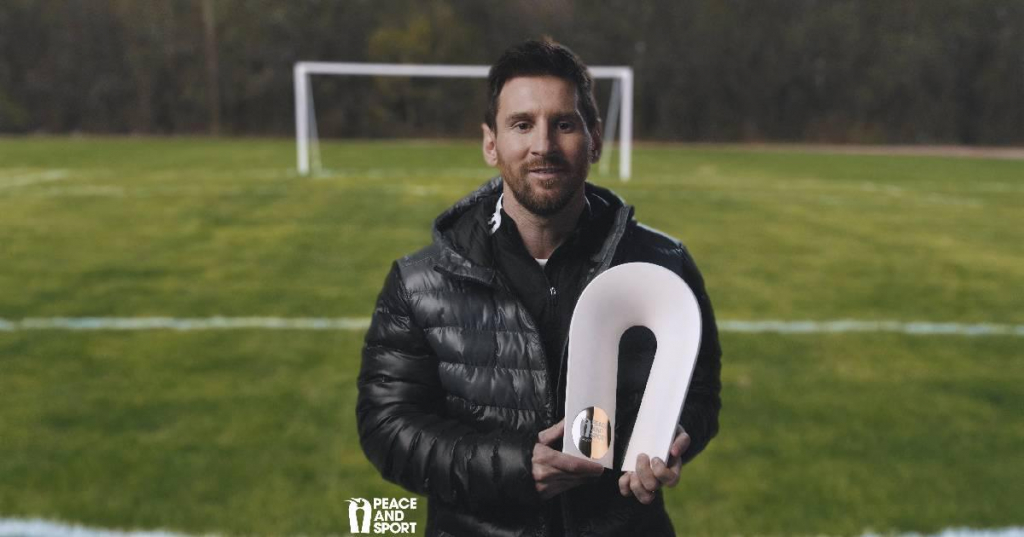 Messi được vinh danh ở giải thưởng vì hòa bình  