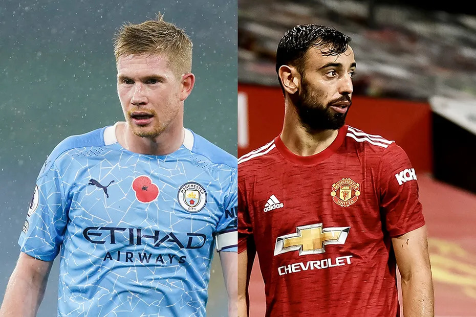 De Bruyne: “Bruno Fernandes làm bóng đá thú vị hơn”