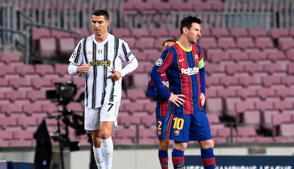 Giúp Juventus hạ Barcelona, Ronaldo lập tức chia sẻ về Messi