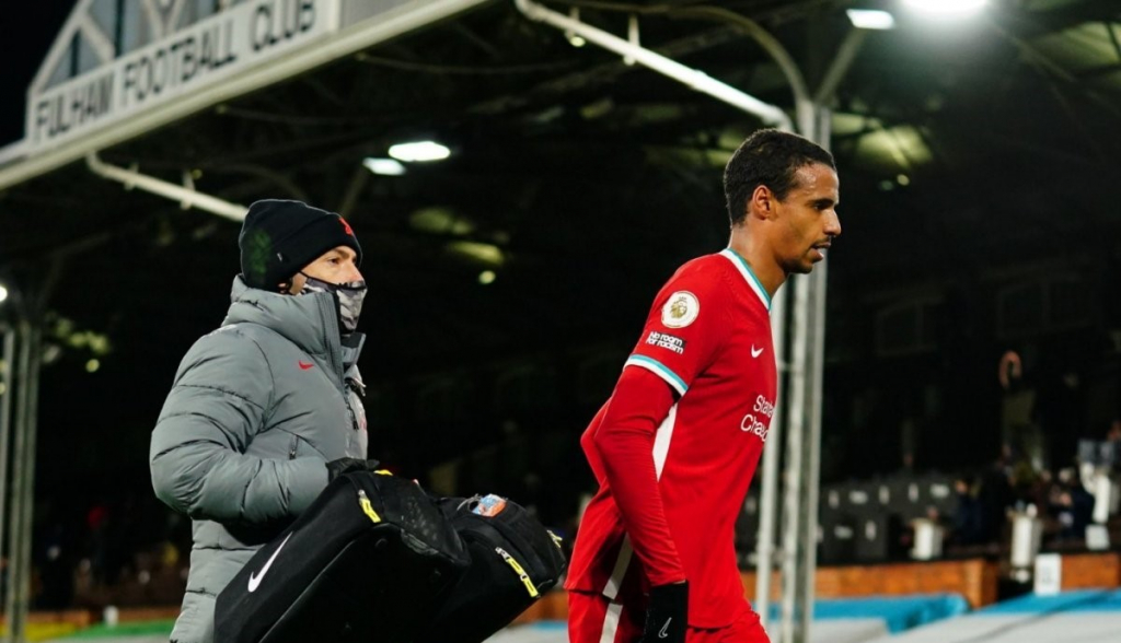 Hàng thủ của Liverpool lại tan hoang với ca chấn thương mới nhất