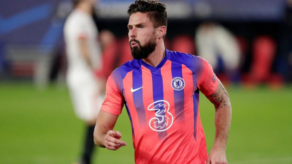 Lập poker, Giroud đi vào lịch sử Champions League