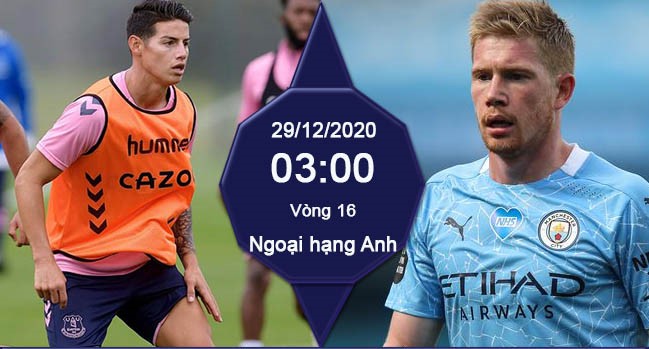 Lịch thi đấu, lịch trực tiếp vòng 16 ngoại hạng Anh mùa giải 2020/21