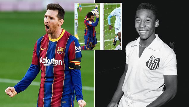 Barcelona không thắng, Messi vẫn cân bằng kỷ lục vĩ đại với Pele