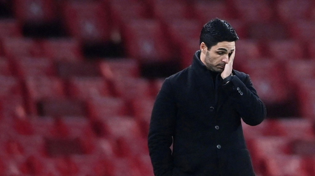 Nội bộ Arsenal “dậy sóng” vì Arteta sau trận thua Burnley