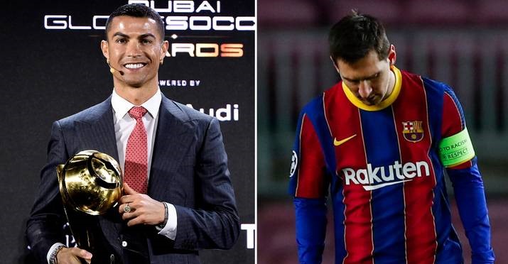 Vượt qua Messi, Ronaldo đoạt giải thưởng hay nhất thế kỷ