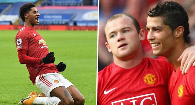 Nối gót Rooney và Ronaldo, Rashford tạo ra cột mốc ấn tượng tại MU
