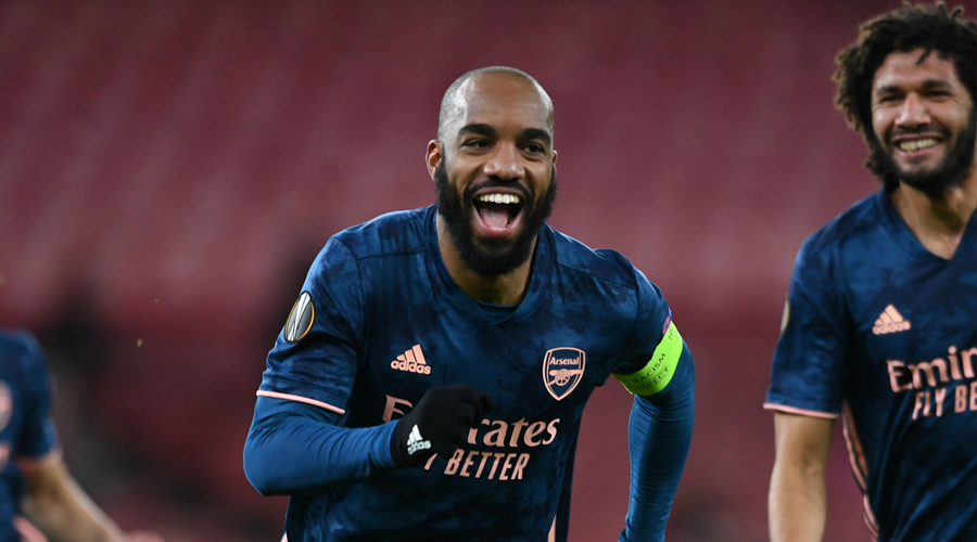 Arsenal đang vô đối ở Europa League 2020/21