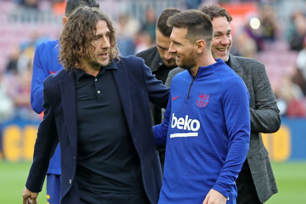 Puyol và Suarez ngầm ủng hộ mong muốn ra đi của Messi